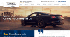Desktop Screenshot of eliteautomotive.biz